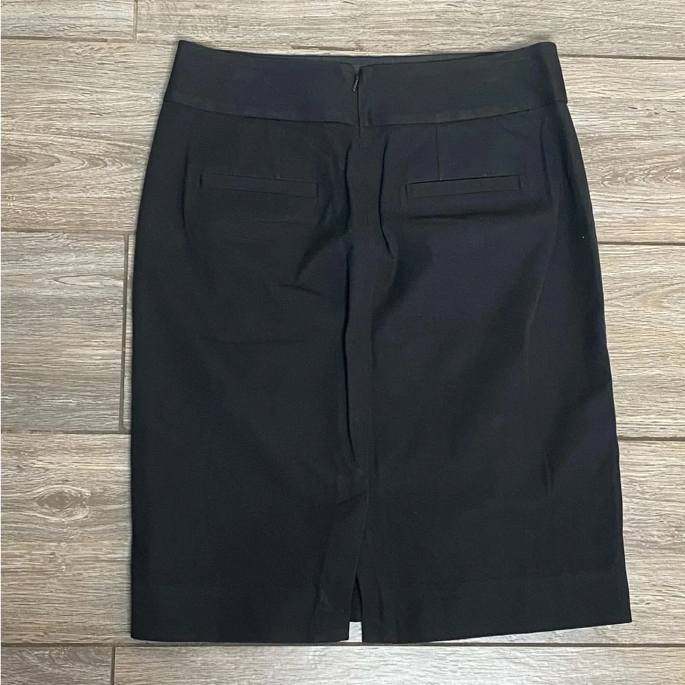 Banana Republic 8 Black Pencil Skirt - Picture 2 of 7